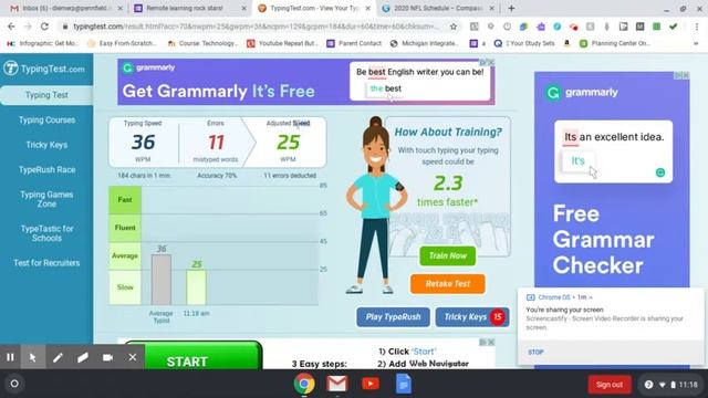 Typingtest Screenshot смотреть онлайн