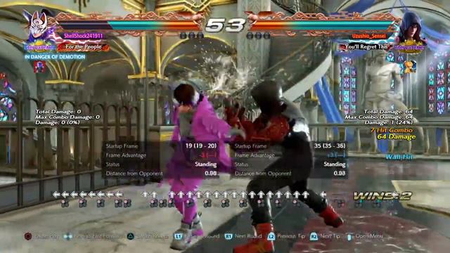 TEKKEN 7: Lady Ninja saves demo Ranked DM Me (Kuni) Vs Uzushio_Sensei (Jin) Pt3 смотреть онлайн