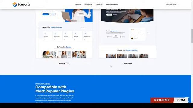 Educosta - Education WordPress Theme academy school смотреть онлайн