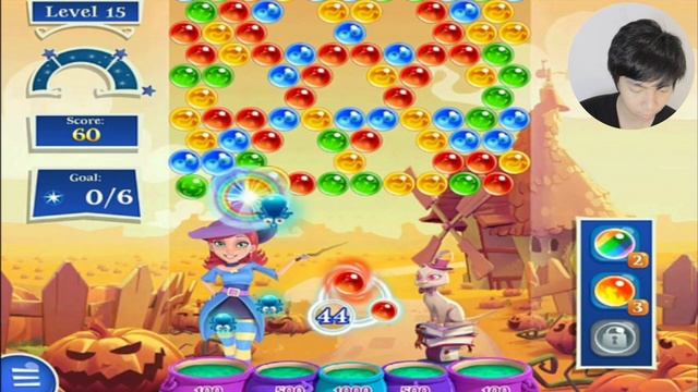 From the makers of Candy Crush Saga - Bubble Witch Saga 2 - IOS & Android Gameplay смотреть онлайн