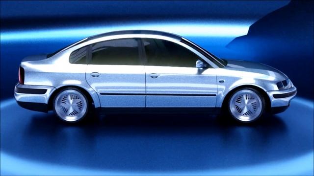 Passat B5 Turntable - Blender 3D Cycles смотреть онлайн
