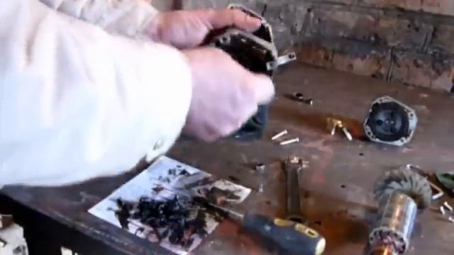 как поменять подшипники на болгарке смотреть онлайн