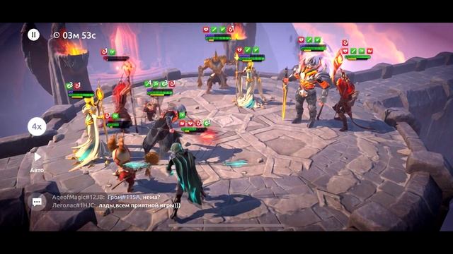 Age of Magic. АБАДДОН + ТИРОС + 3 ХИЛА / КАК УБИТЬ? смотреть онлайн