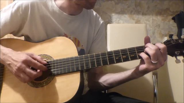 Kansas (Канзас) Dust In The Wind на акустической гитаре