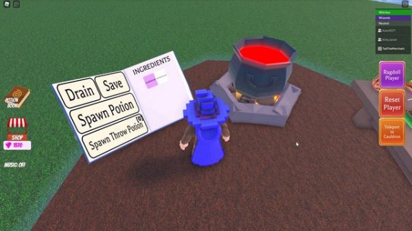 I got every ingredient in WACKY WIZARDS! | Roblox