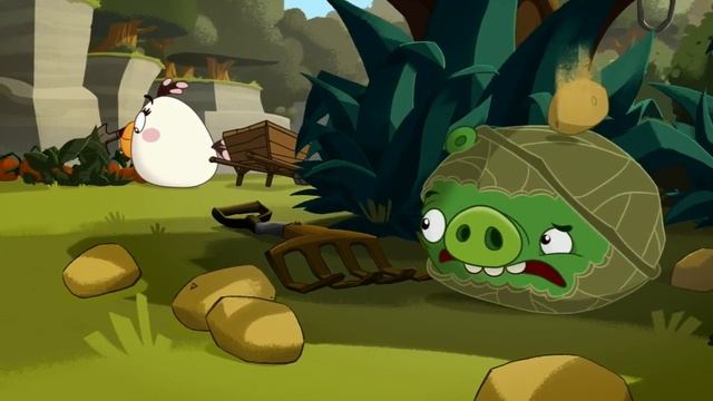 Злые птички - Энгри Бердс - Зеленосвинный суп (S1E27) || Angry Birds Toons