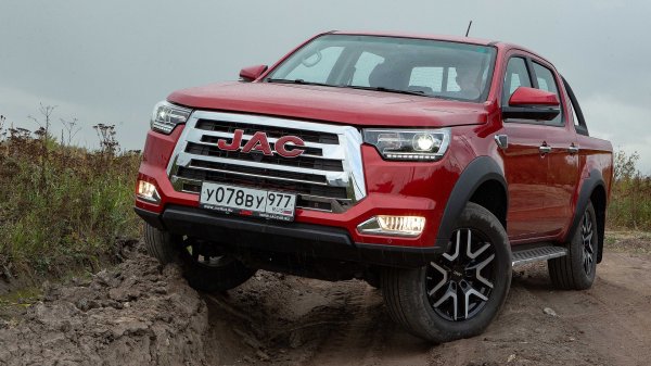 Пикап JAC T8 Pro – с мотором Mitsubishi / Джак Т8 Про тест и обзор