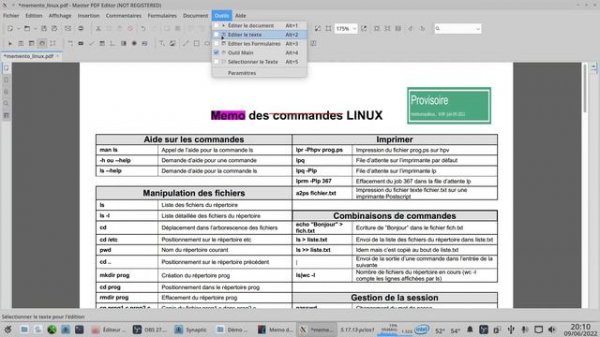 Master PDF Editor 5 et Foxit Reader (version gratuite)