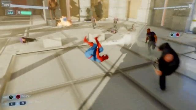 Marvel Spider-Man (PS4) Kingpin/Wilson Fisk Boss Fight (No Damage + Spectacular Difficulty) смотреть онлайн