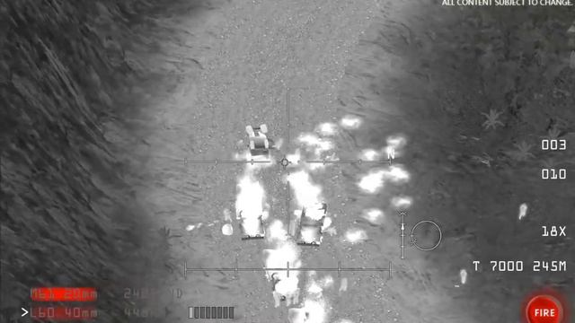 Сирия. Нападение США на ССО России. Видео из игры "AC 130 Gunship Simulator Convoy engagement" смотреть онлайн