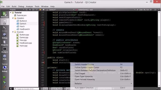 C++ Qt Game Tutorial 35 - Game Over (Part 2) смотреть онлайн