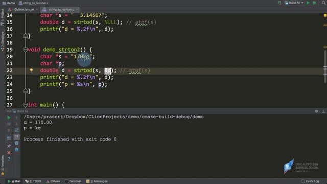 สอนภาษาซี C: การแปลงสตริงให้เป็นเลข (convert string to interger/double) смотреть онлайн