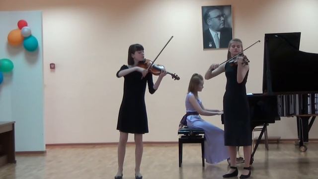Z Fibich, "Poema", Chamber ensemble, A.Svetikova (piano), O.Kuvshinnikova, M.Glebacheva(violin) смотреть онлайн