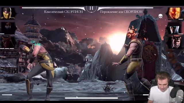 100 БОЙ В БАШНЕ ШАО КАНА НА ХАРДЕ (НАГРАДА UPDATE 2.2) MORTAL KOMBAT MOBILE смотреть онлайн