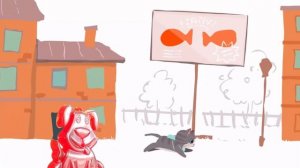 Приключения маленького котёнка и желейного пса Стасика. Идём на вечеринку через череду препятствий.