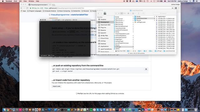 Audio Programming for Beginners Tutorial 08- Creating a repo on Git and Github (The VERY Basics) смотреть онлайн