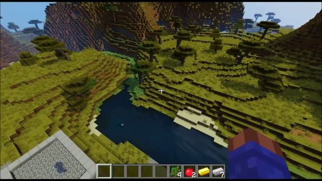 Best Mountain Spawn, NPC Villages Minecraft Seed 1.9, 1.8.9 Good for building смотреть онлайн
