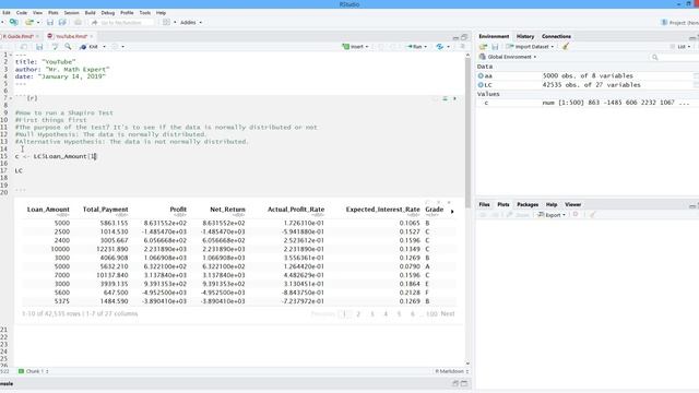 How to Perform Shapiro-Wilk Test for Normal Distribution in R. [HD] смотреть онлайн