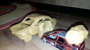 МАШИНА ИЗ ПЛАСТИЛИНА КРАШ-ТЕСТ