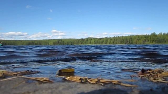 Озеро Чёрное . Карельский перешеек . смотреть онлайн