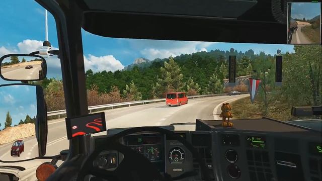 ETS2 1.28 ProMods 2.20 Scania 143 Irun - Lleida смотреть онлайн