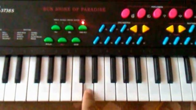 Happy Birthday on Beginners Keyboard/Piano Tutorial смотреть онлайн