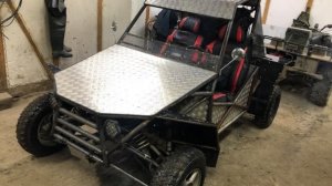 Сборка самодельной багги своими руками.