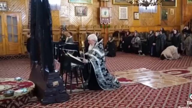 Вот как читают Великий покаянный канон преп. Андрея Критского в Румынии! смотреть онлайн