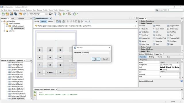 JAVA Calculator with GUI смотреть онлайн