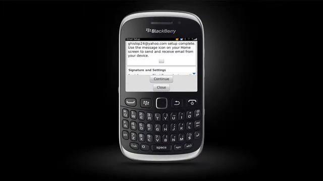 Настройка почты на BlackBerry OS 7 смотреть онлайн