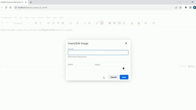 Export TinyMCE Content to MS Word Document смотреть онлайн