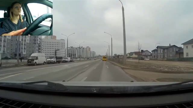 Первое занятие по вождению (город). Часть 2 смотреть онлайн