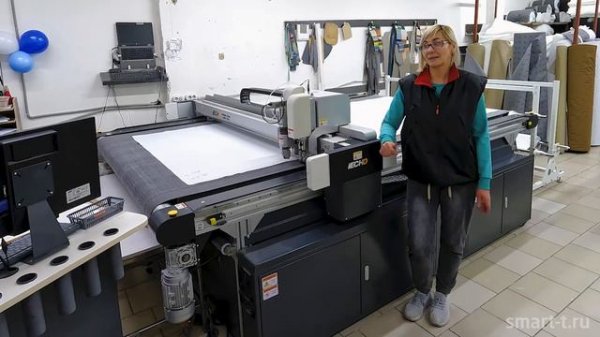 Раскройный комплекс iECHO TK4S на мебельной фабрике "Ивару"