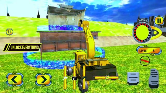 Heavy Construction Machine Transforming Robot Simulator - Android Gameplay смотреть онлайн