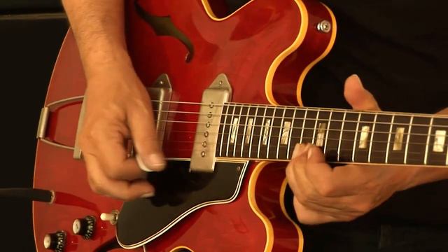 1963 Gibson ES-330, cherry смотреть онлайн