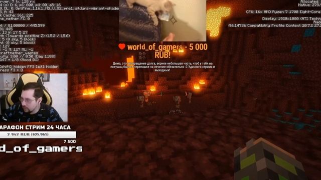 ПОДДЕРЖИВАЕМ НАЧИНАЮЩЕГО СТРИМЕРА l ДОНАТИК ОТ WORLD OF GAMERS l РЕАКЦИЯ СТРИМЕРА смотреть онлайн