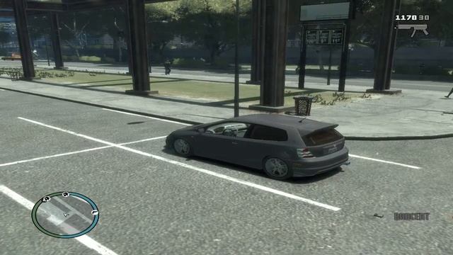 GTA-4 HONDA CIVIC TYPE смотреть онлайн