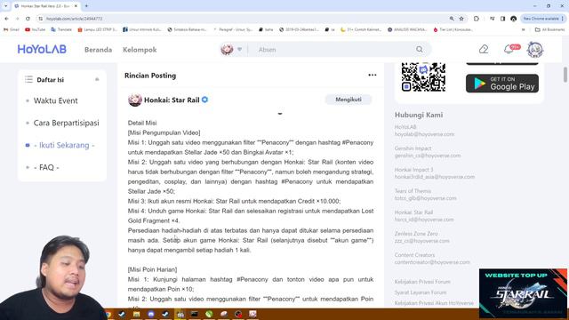 TAMBAH BANSOS LAGI!! 2000x JADE!! Event Tik Tok Penacony!! + GIVEAWAY!! 🤔 | Honkai: Star Rail смотреть онлайн