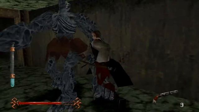 Nightmare Creatures - [ Playstation ] - Ignatius ( Stage 3: Thames Tunnel )