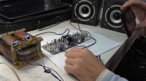 Собрал УНЧ на советских транзисторах. Мощность очень удивила!