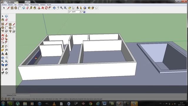 google sketch 8: How to Basic creat a basic house /como hacer una casa part 1 смотреть онлайн