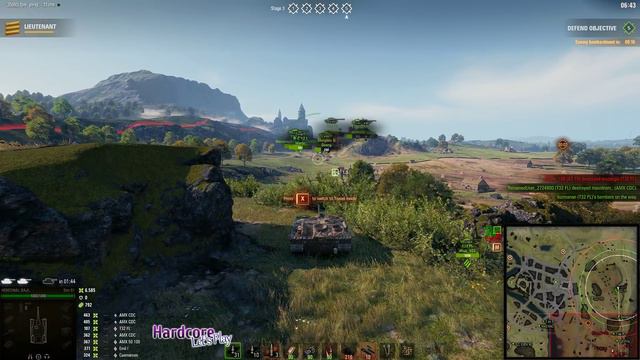 WOT: Frontline mode, 18k dmg, Strv S1, WORLD OF TANKS смотреть онлайн