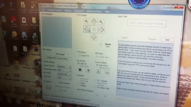 Panasonic Camera WV CW590CG   WV CW590CG   WV CS580G 36x Test