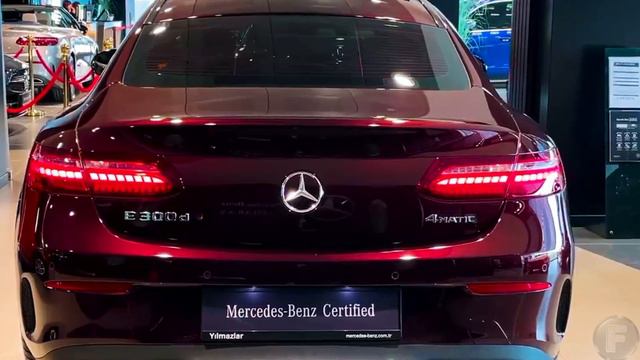 2022 Mercedes Benz E-Class Coupe Interior & Exterior. смотреть онлайн
