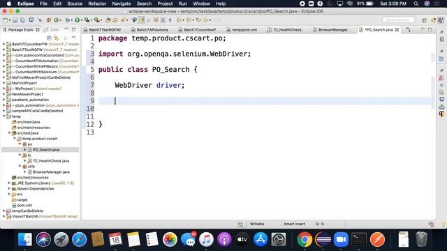 Basic Selenium Project with Maven, Test NG and Page object Model смотреть онлайн
