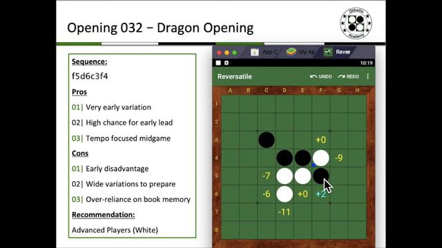 Othello Academy - OP032 - Dragon Opening смотреть онлайн