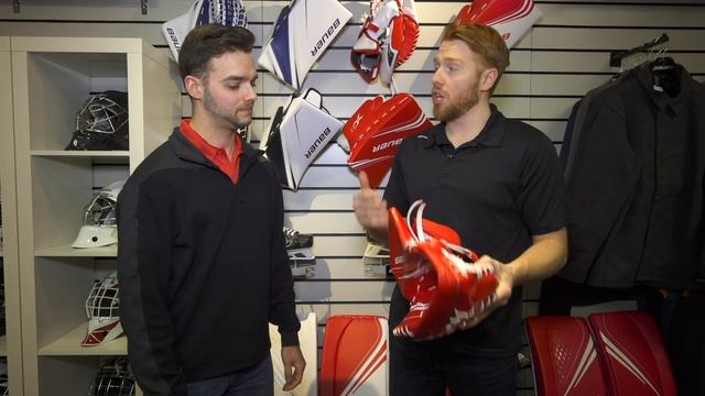 Bauer Vapor X2.7 Goalie Blocker and Catcher Insight смотреть онлайн