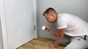 УСТАНОВКА НАПОЛЬНОГО ПЛИНТУСА.  ПЛИНТУС ДЮРОПОЛИМЕР