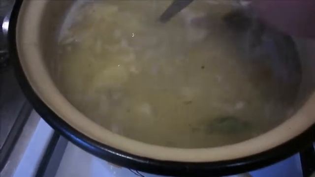 Суп лапша домашняя