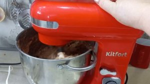 #Kitfort # планетарный миксер# Kitfort KT-3416-1# вымешивание фарша для колбасы#